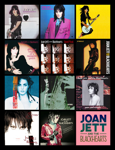 JOAN JETT-DISCOGRAPHY